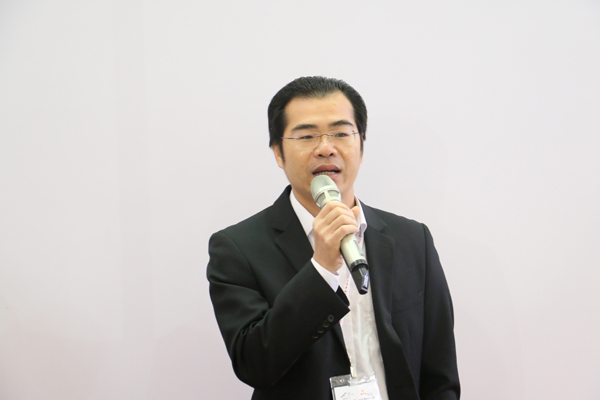 廣東省儀器儀表學會副秘書長、《儀器儀表商情》副總編邵時致辭